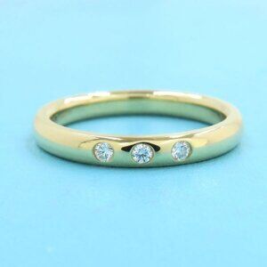 Tiffany & Co. Stacking Band Ring Diamond